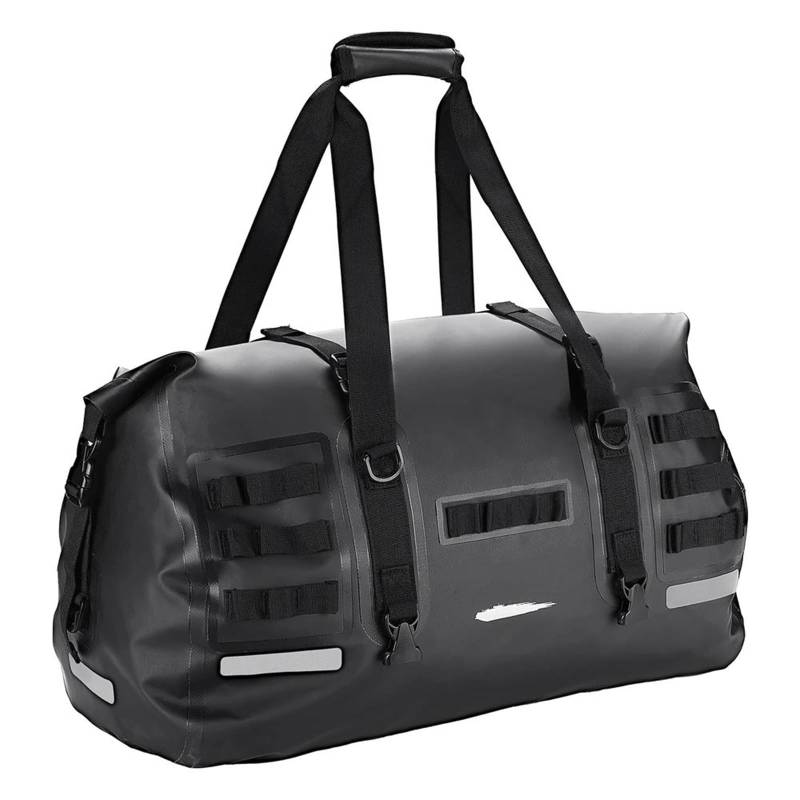 Motorrad-Sitztasche/Hecktasche Für Touring Adventure 50L Wasserdichter Motorrad-Trockenbeutel Motorrad-Gepäck Reise-Hecktasche Rücksitz-Rack Kofferraumtasche Motorrad-Gepäcktasche von LOSTIS