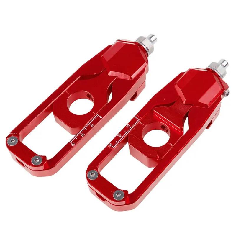 LOTFI FZ MT 09 Motorrad Hinterachse Kettenspanner Spanner Catena Spool Fit for Yamaha MT09 FZ-09 for SP FZ09 Tracer 900 2013-2020 19 (Size : Red) von LOTFI