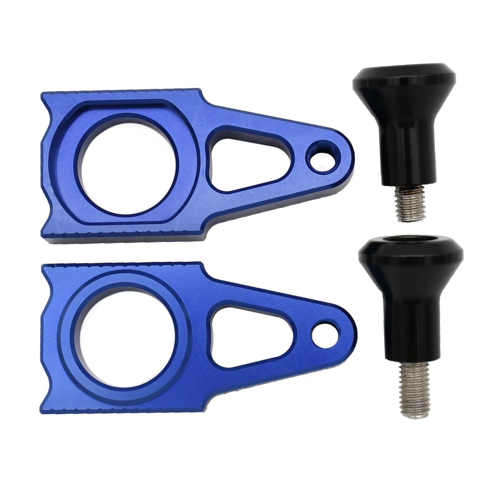 LOTFI Motorrad CNC Achsblock Hinten Kettenspanner Passend for Yamaha YZ125 YZ250 YZ250F YZ450F YZ125X YZ250X WR250F WR450F WR250R WR250X von LOTFI