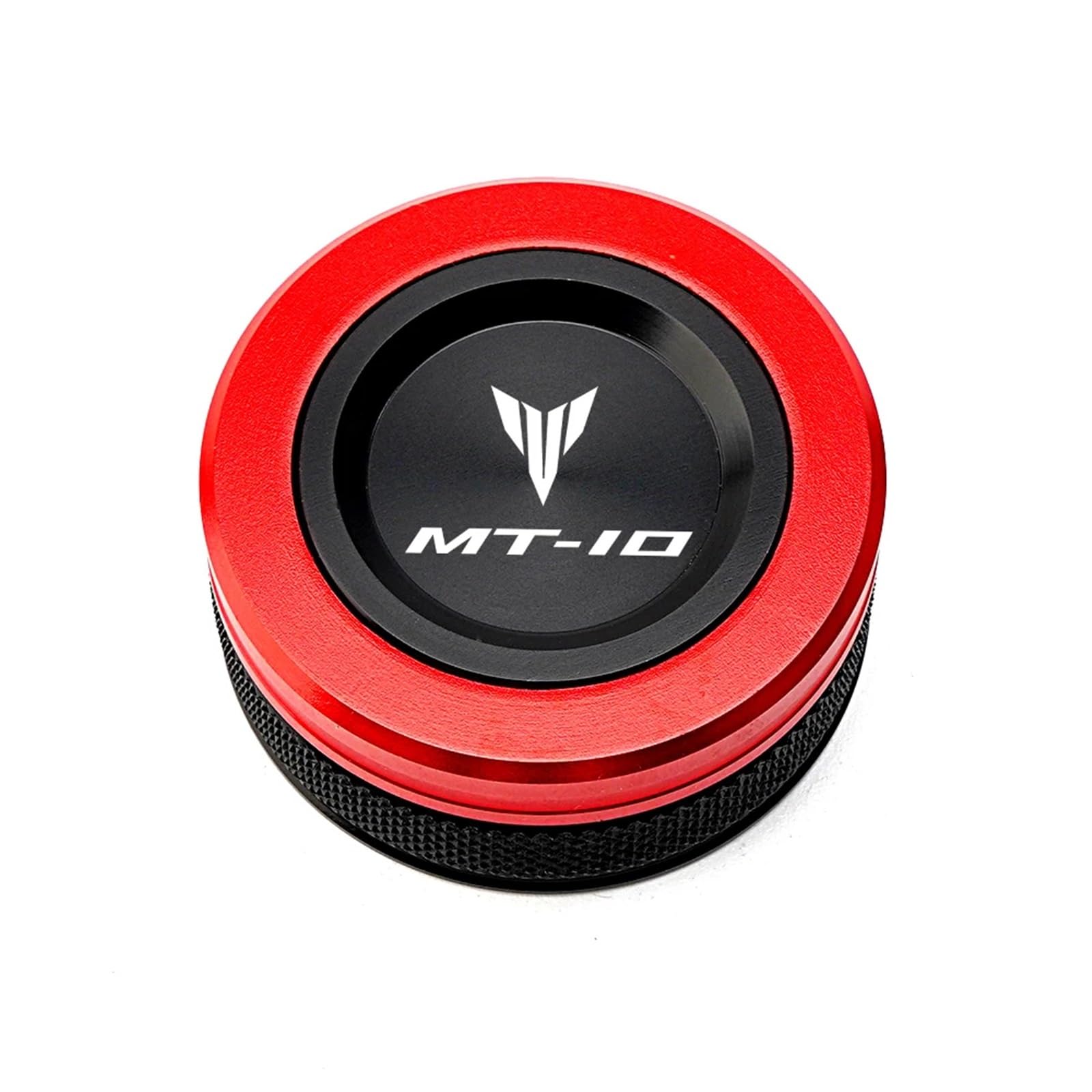 LOTFI Passend for Yamaha MT03 MT07 MT10 MT09 Tracer MT 03 07 09 10 FZ07 FZ09 Motorradzubehör CNC Hinterradbremsflüssigkeitsbehälter-Abdeckkappe (Size : Red-MT10) von LOTFI