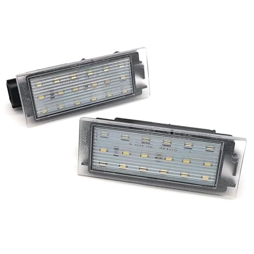 Lampen License Plate Light Für DACIA Logan Pick-Up 2008–2012 Nummernschildbeleuchtung, Lampenbaugruppe von LOTIKS