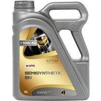 LOTOS Motoröl 10W-40, Inhalt: 4,5l, Teilsynthetiköl 5900925091433 von LOTOS