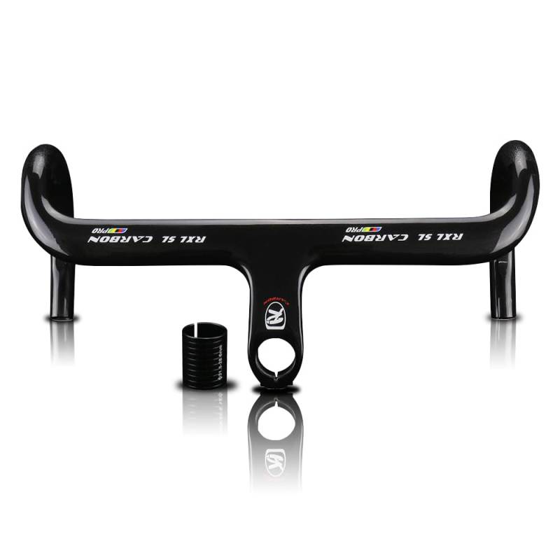 RXL SL Integrierte Lenker drop lenker rennrad lenker carbon rennrad lenker internes Routing rennrad lenker 31.8 Straßen-Fahrrad-Carbon-Lenker aero lenker 28.6mm 1-1/4"(31.8mm) 420x110 von LOVEJIA