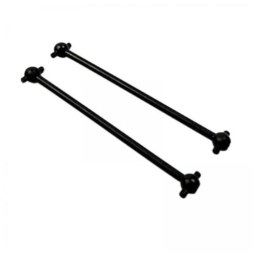 LOVIVER 2x2x Dogbone Hintere Antriebswellen Ersatzteile für WLtoys 144001 1/14 4WD RC, Schwarz, 3 STK von LOVIVER