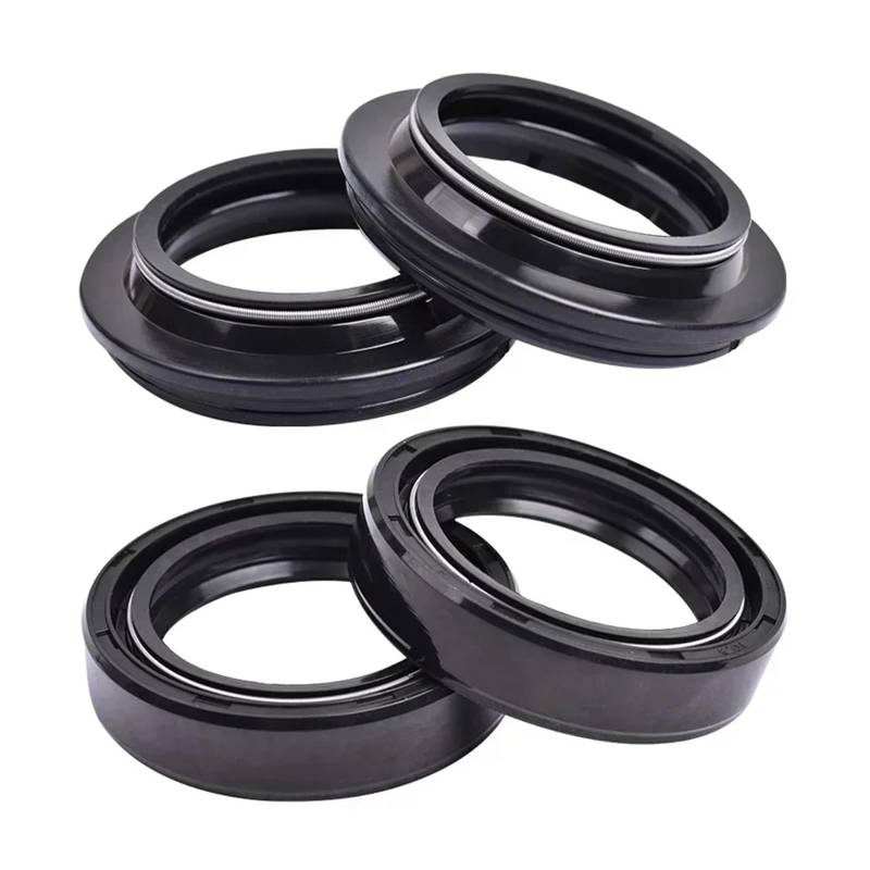 35x48x10,5 35 48 10,5 500CC Gabel Dämpfer Öl Dichtung 35 48 Staub Abdeckung Lip Frühling for SR500F SR500 SR 500 SR500G SR500H(2pcs seal 2pc cover) von LOWBDGFU