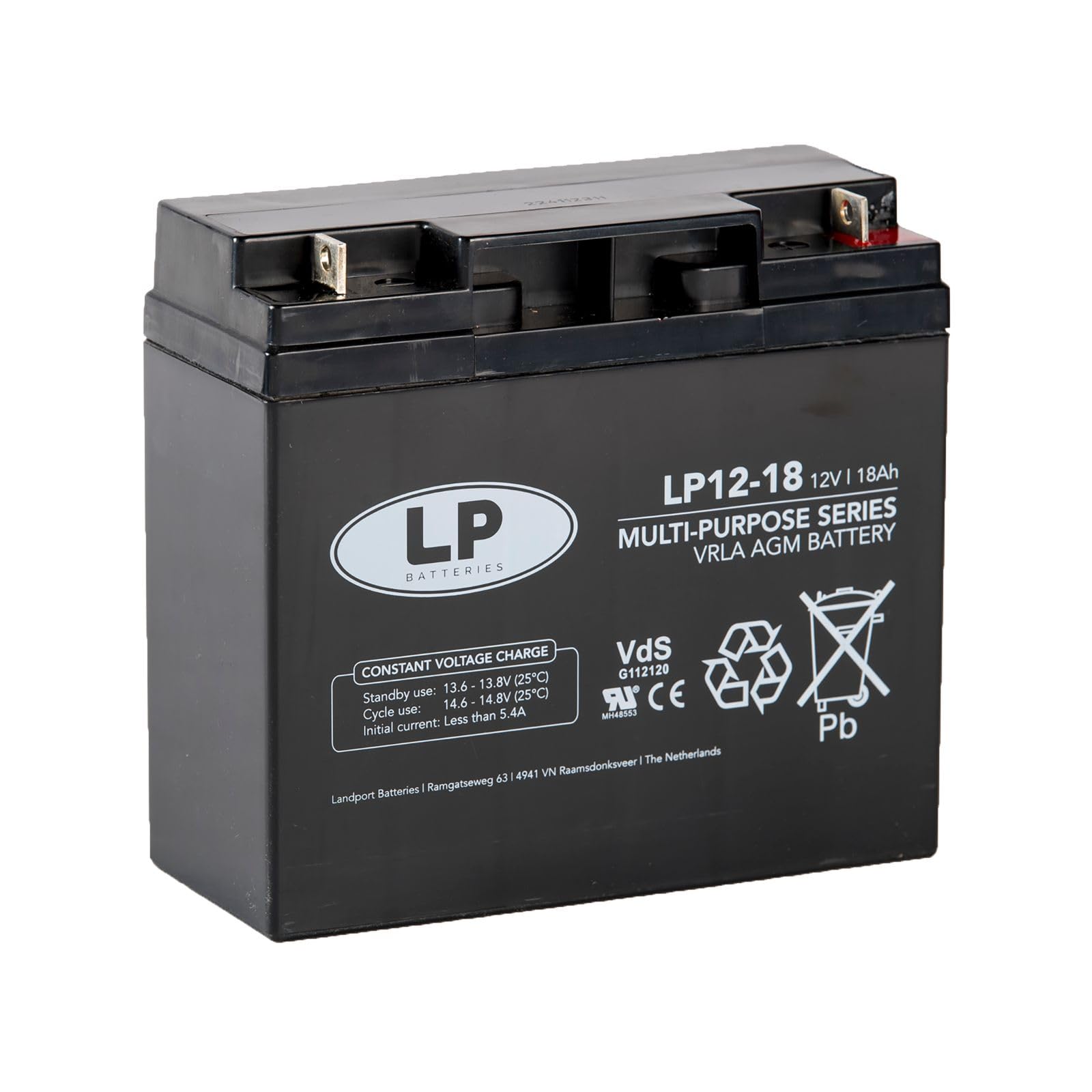 LP Motorcycle Gel Battery LTX12-4 (12V 12Ah) von LP BATTERIES