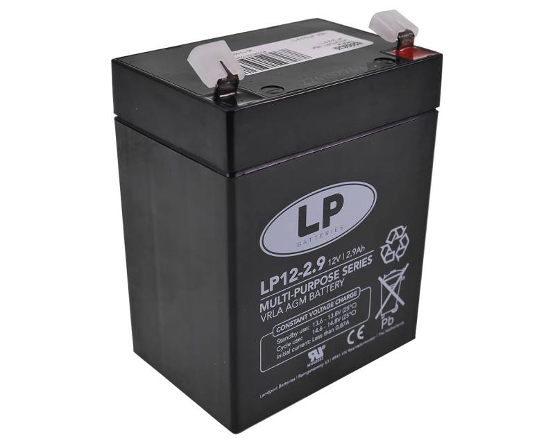 LP-Serie VRLA AGM-Batterie Mehrzweck-Serie LP12-2.9 (12V 2.9Ah) von LP BATTERIES