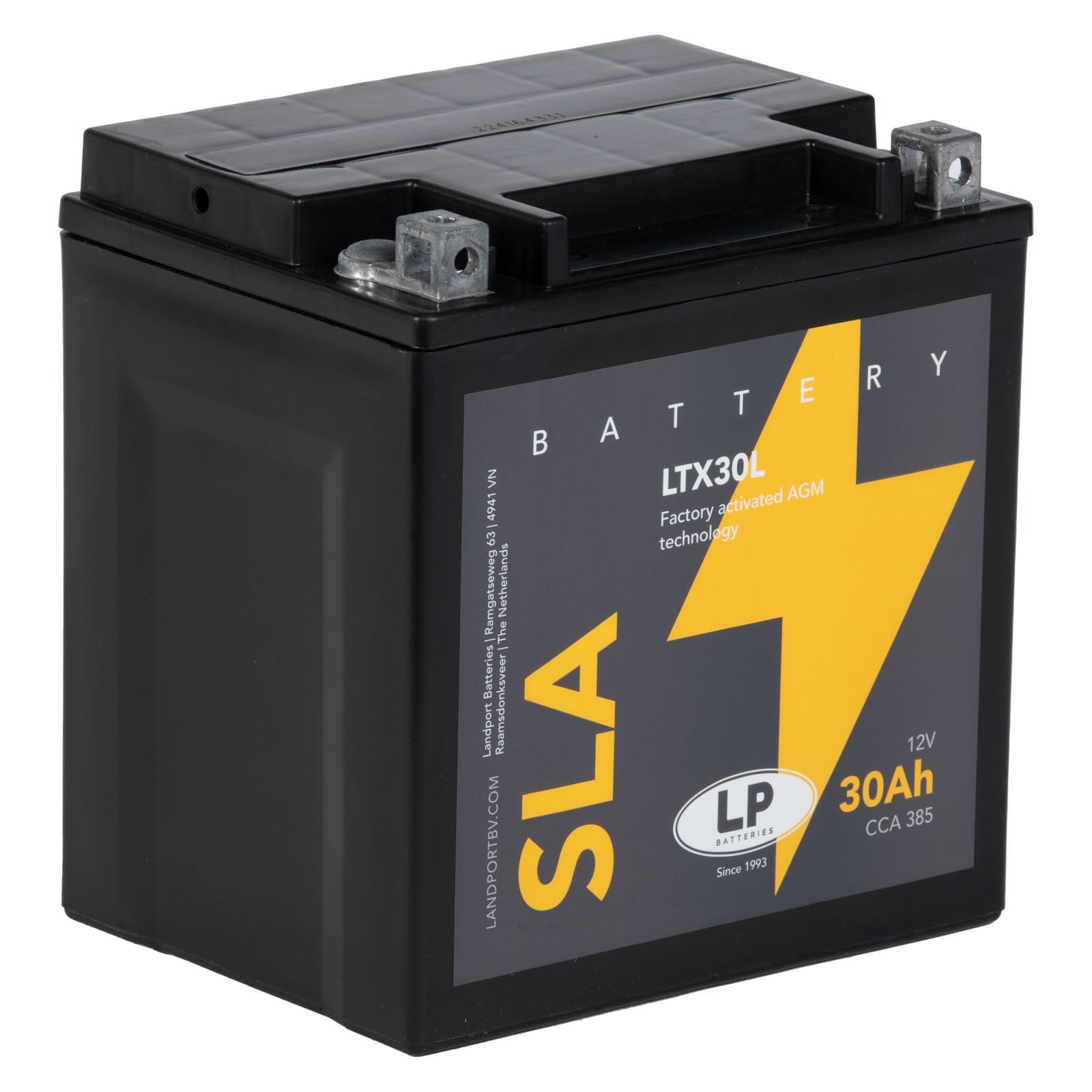 Motorrad Powersport SLA Batterie 12V 30Ah (10 Std.) 385CCA Landport - MS LTX30L von LP BATTERIES