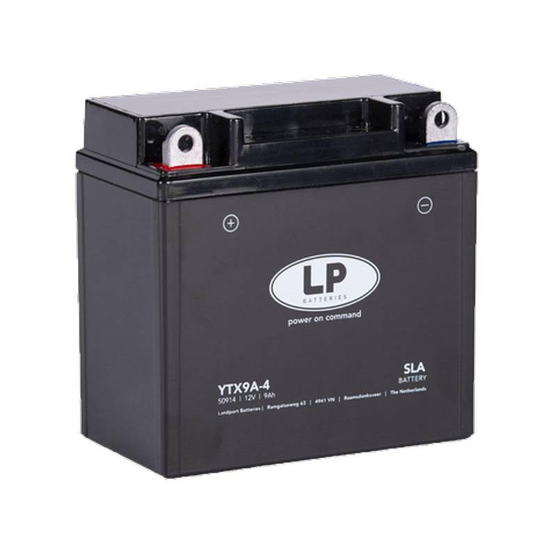 Motorrad Powersport SLA Batterie 12V 9Ah (10 Std.) 120CCA Landport - MS LTX9A-4 von LP BATTERIES