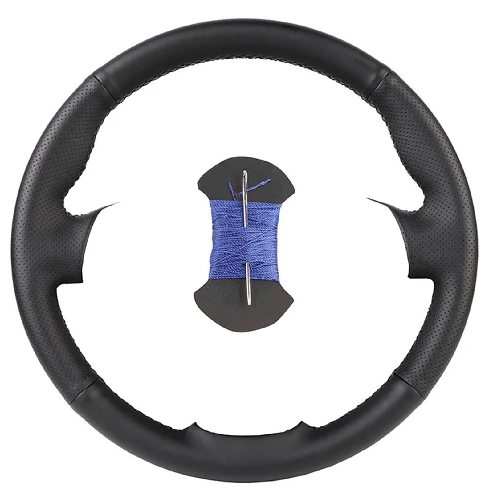 Lenkradbezug Für E60 Für E61 Für 530d 545i 550i E63 E64 630i 645Ci 650i 2003-2010 Auto lenkrad Abdeckung Lenkradabdeckung(Blue) von LPAKMGAGEL