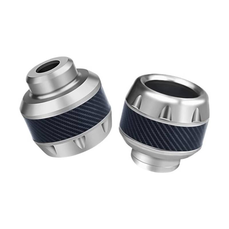 LPBRMDJW Motorrad-Rahmenschieber Motorrad Rahmen Slider Aluminium Legierung Gabel Tasse Fallen Zerquetschen Schutz Carbon Faser Für Motorrad Universal von LPBRMDJW