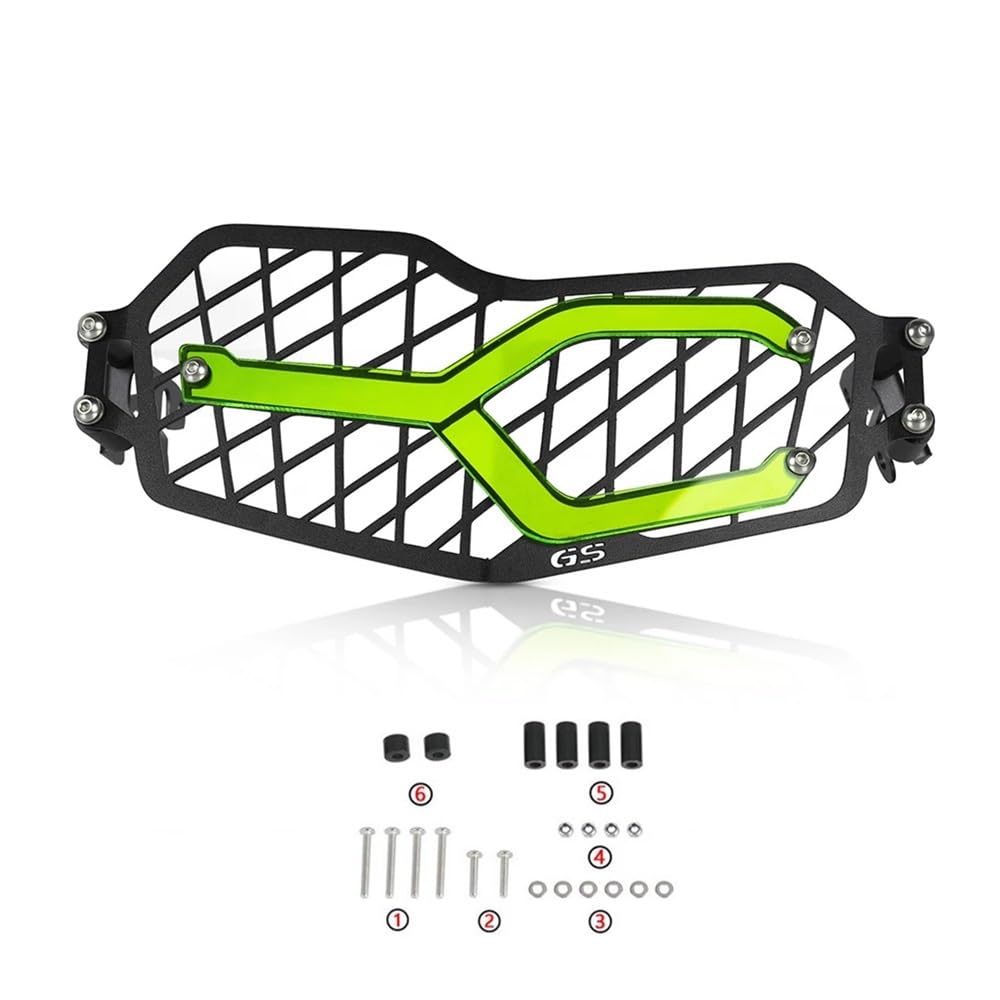 LPBRMDJW Motorrad-Scheinwerferschutzgitter F850GS Adventure Motorrad Scheinwerfer Schutz Kopf Licht Schutz Abdeckung Grille Für B&M&W F750GS F 750 GS 850 2018 2019 2020-2023 von LPBRMDJW