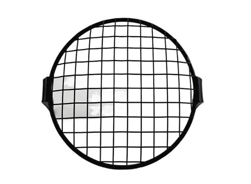 LPBRMDJW Motorrad-Scheinwerferschutzgitter Universal 7 Zoll Motorrad Scheinwerfer Mesh Grill Cap Scheinwerfer Schutzfolie Quadrat/Rhombus Abdeckung 18 cm von LPBRMDJW