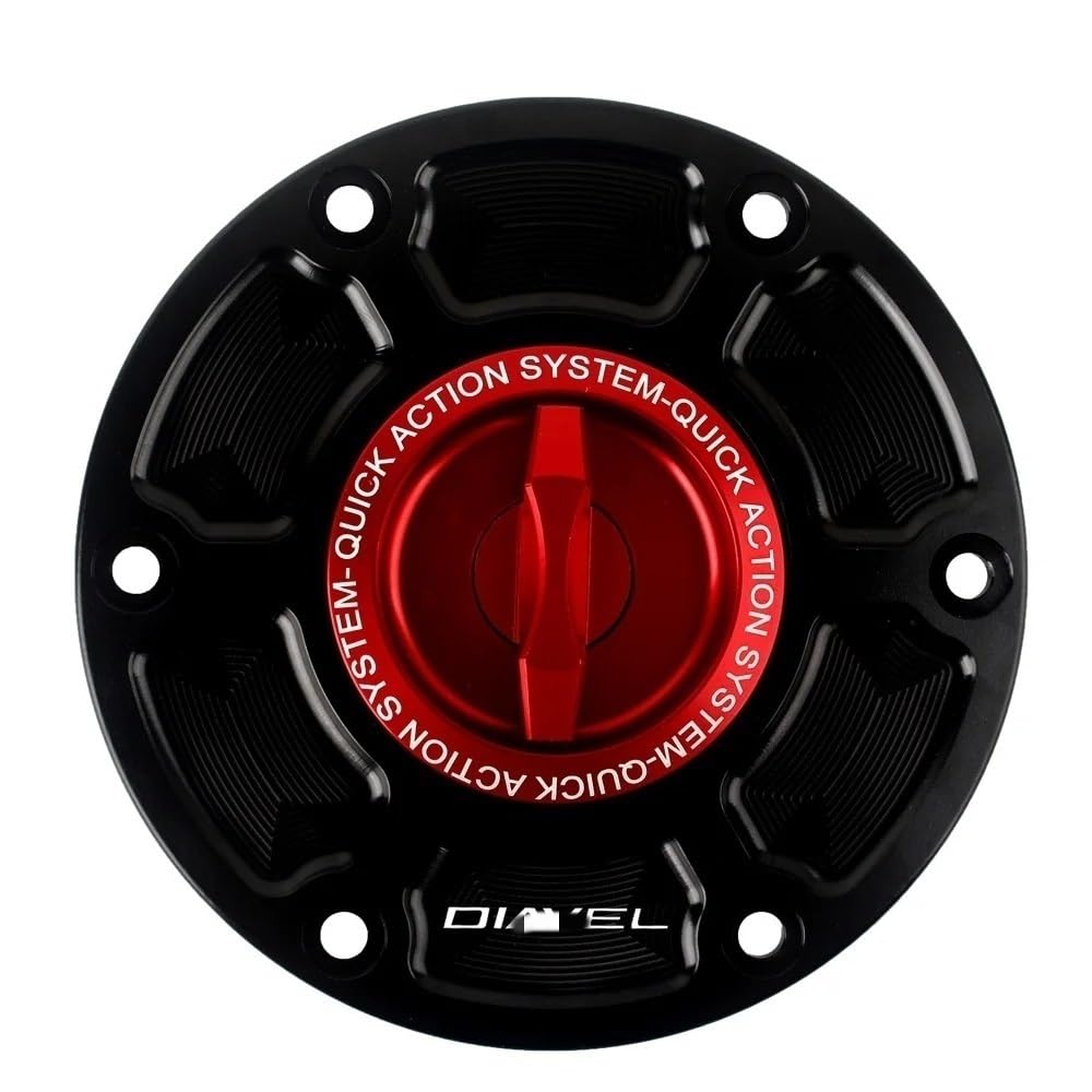 LPBRMDJW Motorrad-Tankdeckel Kraftstofftankdeckel, Schnellspanner-Abdeckung, Schlüssellos, Für Duc&ati MULTISTRADA 950 1200 S /1260 DIAVEL 1260 S Hypermotard 950 von LPBRMDJW