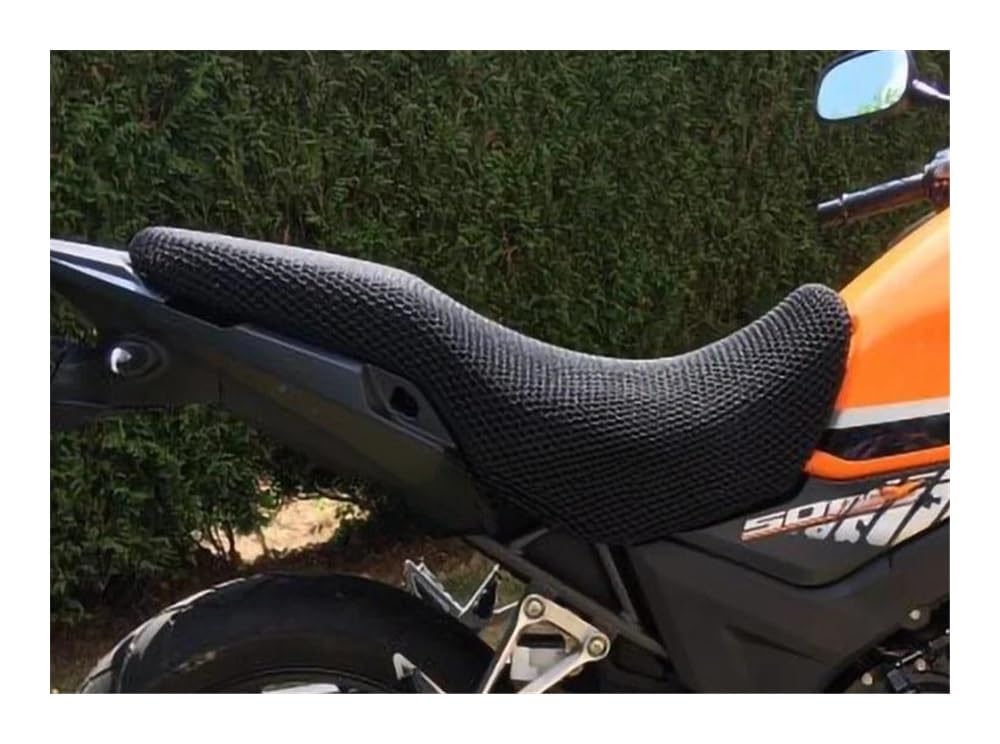 Mesh Stoff Sitz Abdeckung Motorrad-Zubehör Sitzbezug Für HO&N&DA CB500X CB 500 3D Mesh Atmungsaktiv Sunproof rutschfeste Motorrad-Schutzsitzbezug von LPFTHNDJK