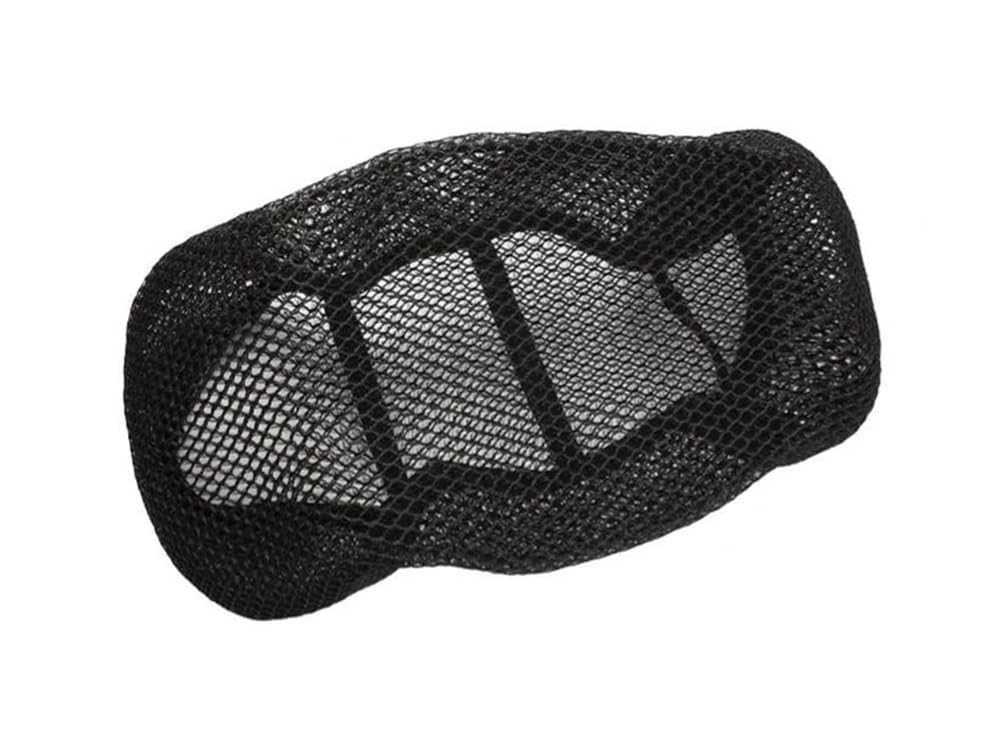 Mesh Stoff Sitz Abdeckung Motorradzubehör 3D-Mesh-Sitzbezug, Atmungsaktiv, Sonnenfest, rutschfest, Bequem, Motorrad-Schutzsitzbezug, S-XXL von LPFTHNDJK