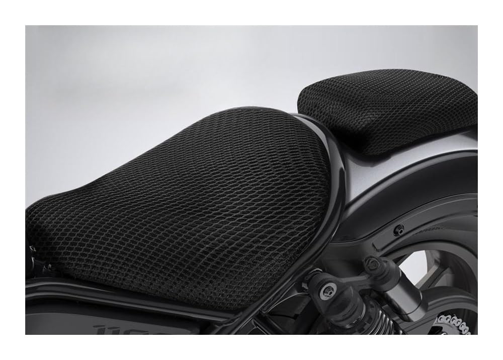 Mesh Stoff Sitz Abdeckung Motorradzubehör Für HO&N&DA Re-Bel CMX 500 300 2017–2020 CMX 1100 Re-Bel ​2021 3D-Mesh Rutschfester Motorrad-Sitzbezug von LPFTHNDJK