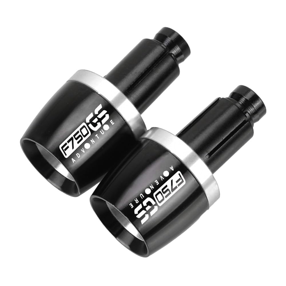 Motorrad Griff Bar End Für B&M&W F750GS Adventur F750GS Adventur 2017-2020 Universal Motorrad Lenker Griffe Bar Ends Kappe Gegengewicht Stecker von LPFTHNDJK