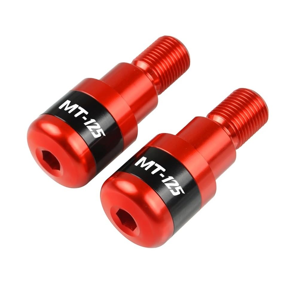 Motorrad Griff Bar End Für YAMA&HA MT125 MT-125 MT 125 2014-2017 Motorrad Lenker End Plugs Slider Motorrad Gegengewicht Lenker Ende von LPFTHNDJK