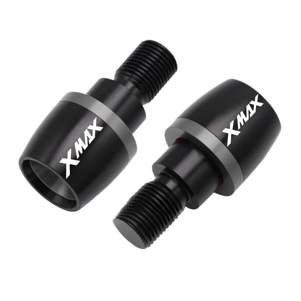 Motorrad Griff Bar End Für YAMA&HA XMAX125 X MAX X-MAX125 2016-2019 Motorrad CNC Aluminium Lenkerenden Griffe Bar Ends Kappe Gegengewicht Stecker von LPFTHNDJK