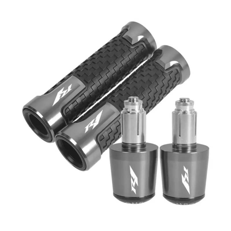 Motorrad Griff Bar End Für YAMA&HA YZF R1 2013-2020 Motorradzubehör Starker Und Stabiler Handgriff-Griff-Lenker-Endkappenstecker von LPFTHNDJK