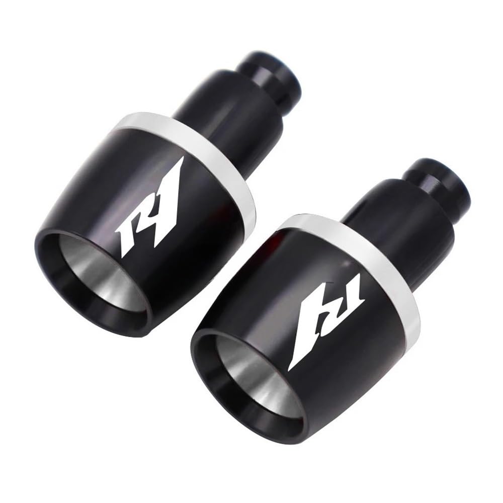 Motorrad Griff Bar End Für YAMA&HA YZFR1 YZF R1 Universal Motorradzubehör CNC Aluminium Lenkergriffe Lenkerenden Kappe Gegengewichtsstecker von LPFTHNDJK