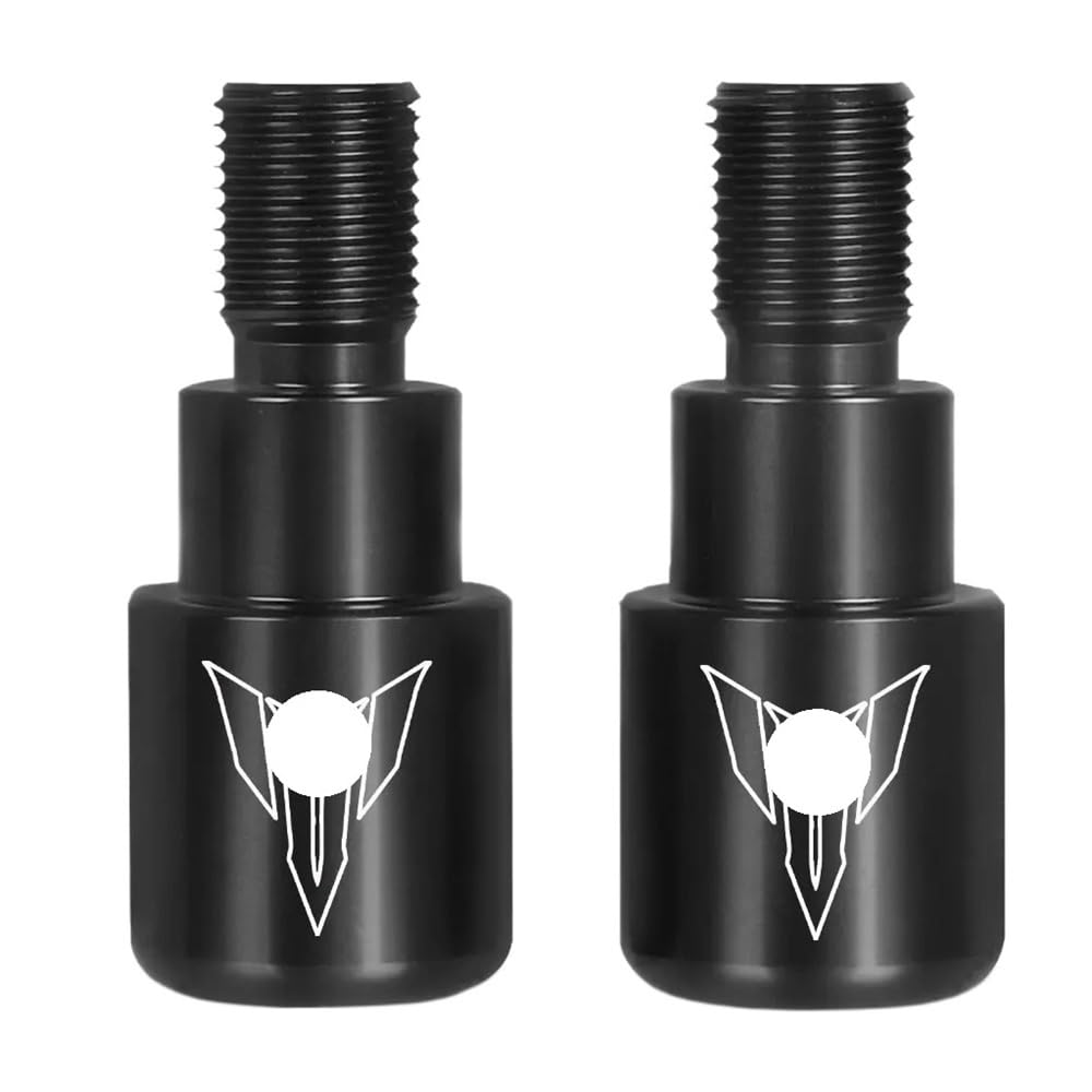 Motorrad Griff Bar End Motorrad-Lenker-Bar-End-Stecker Kappen Griff Griffe Slider Für YAMA&HA X-MAX 125 250 400 YP125R YP250R YP400R 2006-2016 von LPFTHNDJK