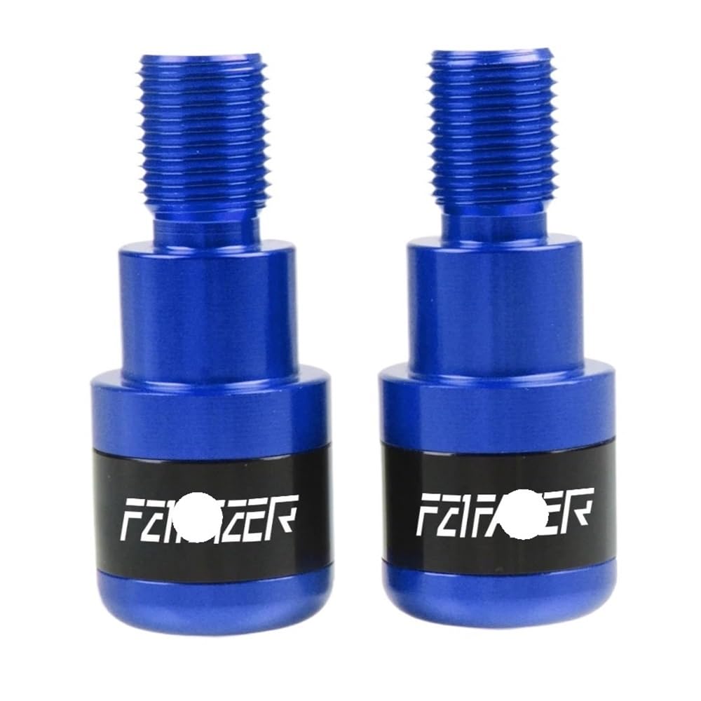 Motorrad Griff Bar End Motorrad-Lenkergriffe, Schieberkappen, Lenkerenden, Gegengewichtswerkzeuge Für YAMA&HA FZ-1 FZ 1 FZ1 Für FAZ&ER 2001-2015 von LPFTHNDJK