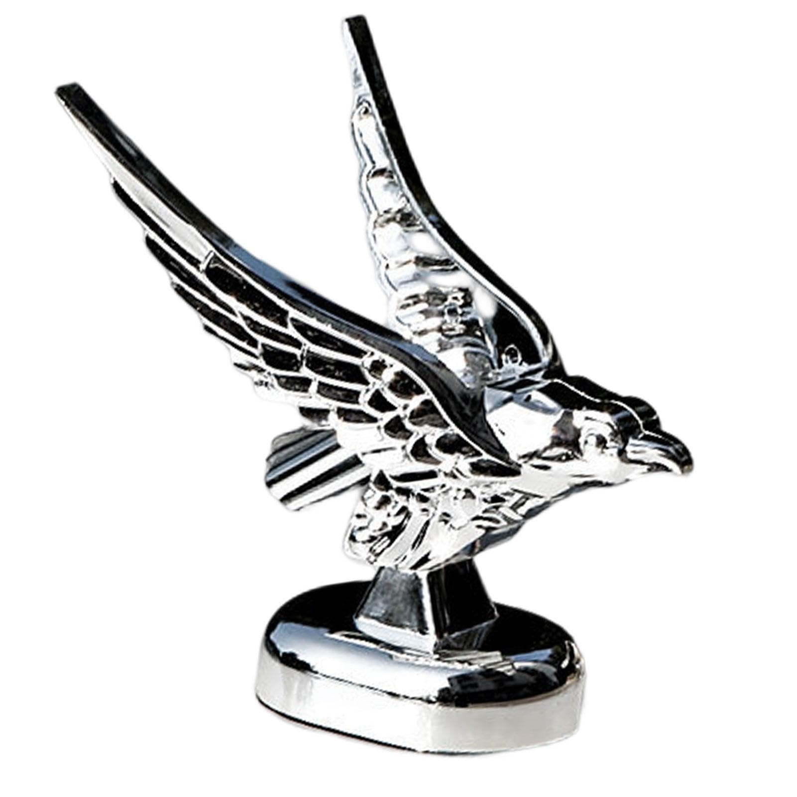 LPORF für Motorhaube, Widder-Kühlerfigur magnetischer, Selbstklebender Haubenadler Standaufkleber, Vogel-Logo-Skulptur-Ornament für Auto- und LKW-Styling für Autos Auto-Logo Aufkleber Auf von LPORF