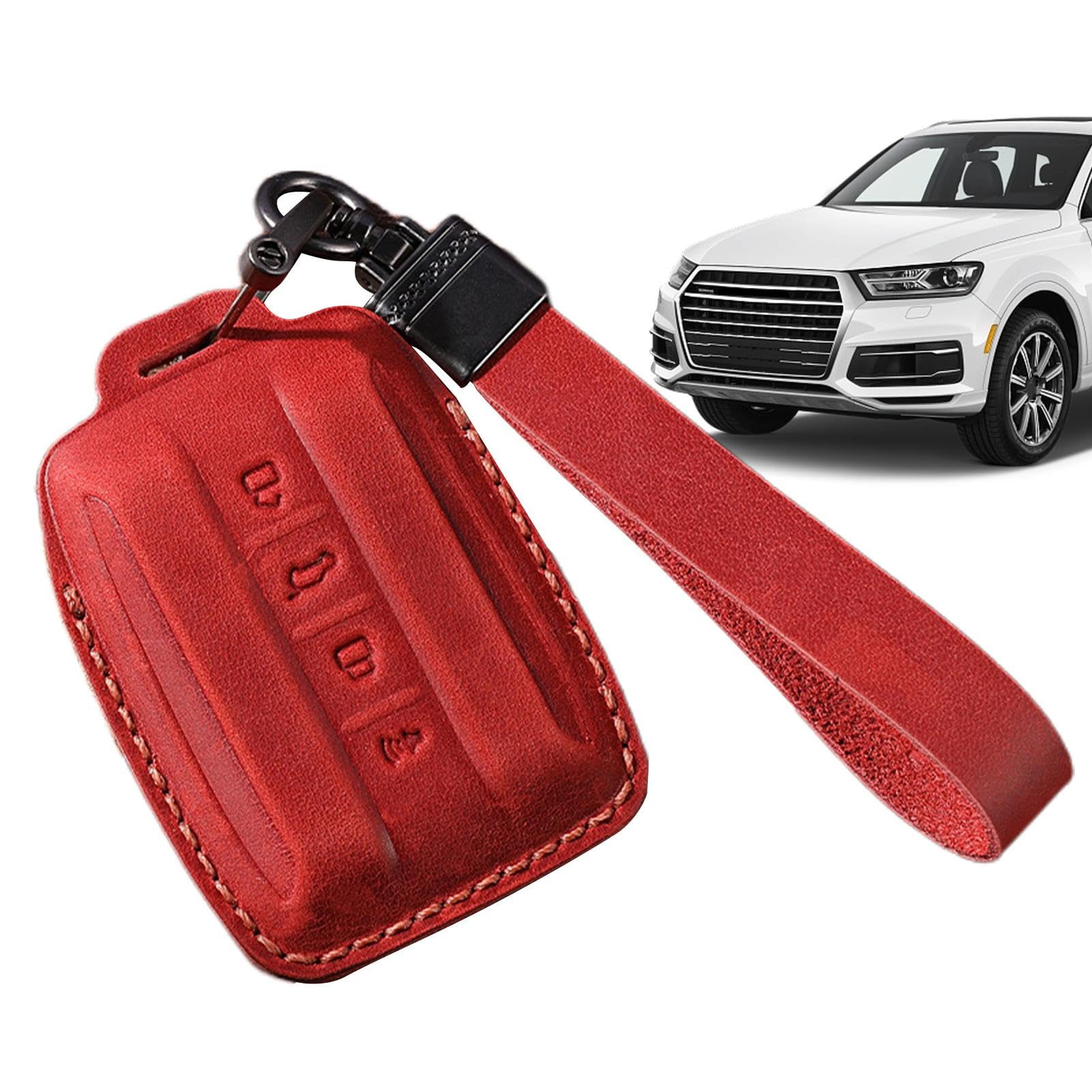 Schlüsseletui für Autoschlüssel, Autoschlüsselhalter, Schlüsselanhänger-Etui, Autoschlüsselhülle, Autozubehör, Schlüsselhüllen, Leder-Schlüsselhüllenschutz, Schlüsselhülle für Damen von LPORF