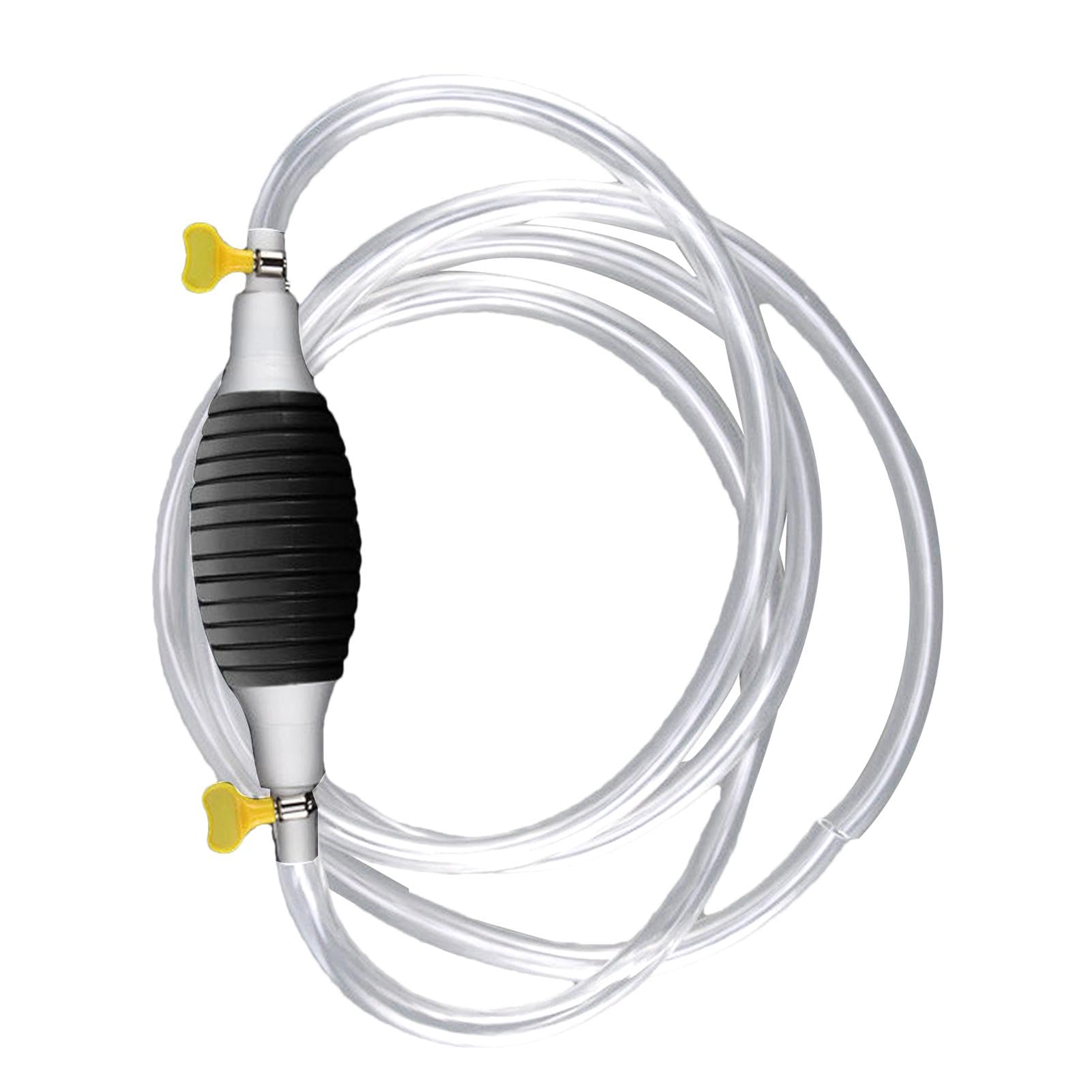 Tragbare Siphonpumpe, Multifunktionale Siphon-Schlauchpumpe für Bewässerungsschneider, Flüssigkeitssaugerpumpe - Manuelle Transfer-Flüssigkeitssaugpumpe, Rasenmäher und Heckenscheren von LPORF