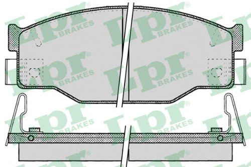 LPR Bremsen 05P054 Bremsbeläge von LPR Brakes