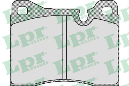 LPR Bremsen 05P207 Bremsbeläge von LPR Brakes