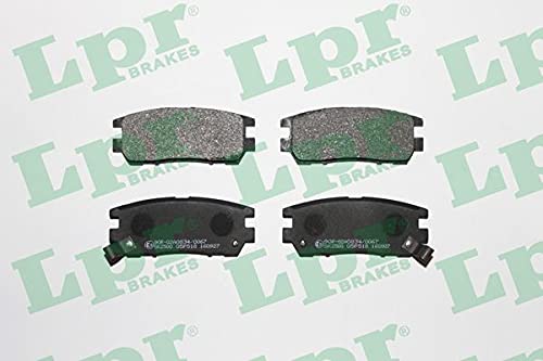 LPR Bremsen 05P518 Bremsbeläge von LPR Brakes