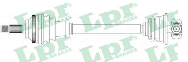 Antriebswelle Vorderachse links LPR DS37073 von LPR