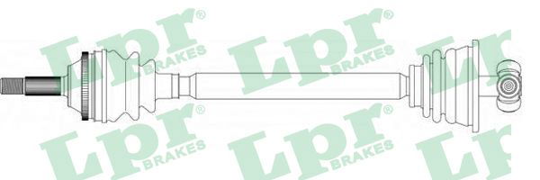 Antriebswelle Vorderachse links LPR DS39130 von LPR