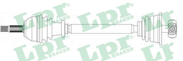 Antriebswelle Vorderachse links LPR DS39132 von LPR