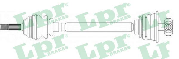 Antriebswelle Vorderachse links LPR DS39138 von LPR