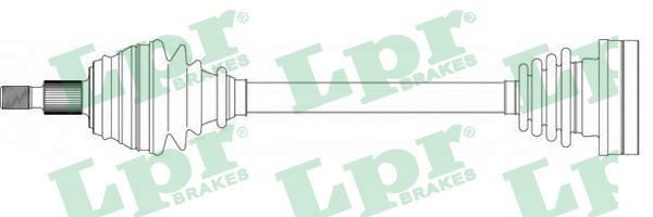 Antriebswelle Vorderachse links LPR DS43007 von LPR