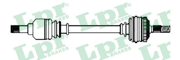 Antriebswelle Vorderachse links LPR DS52481 von LPR