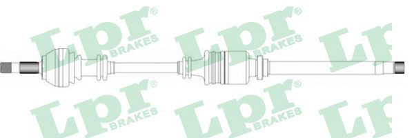 Antriebswelle Vorderachse rechts LPR DS20140 von LPR