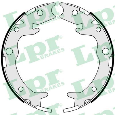 Bremsbackensatz, Feststellbremse Hinterachse LPR 09790 von LPR