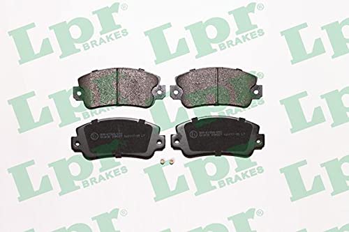 LPR 05P007 Bremsbelagsatz, Scheibenbremse von LPR Brakes