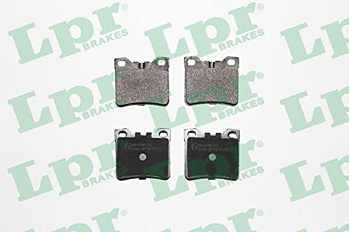 LPR 05P1100 Bremsbelagsatz, Scheibenbremse von LPR Brakes