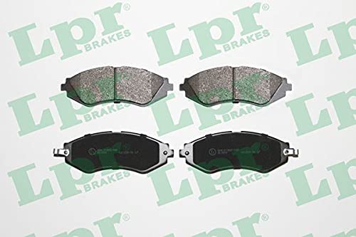 LPR 05P1209 Bremsbelagsatz, Scheibenbremse von LPR Brakes