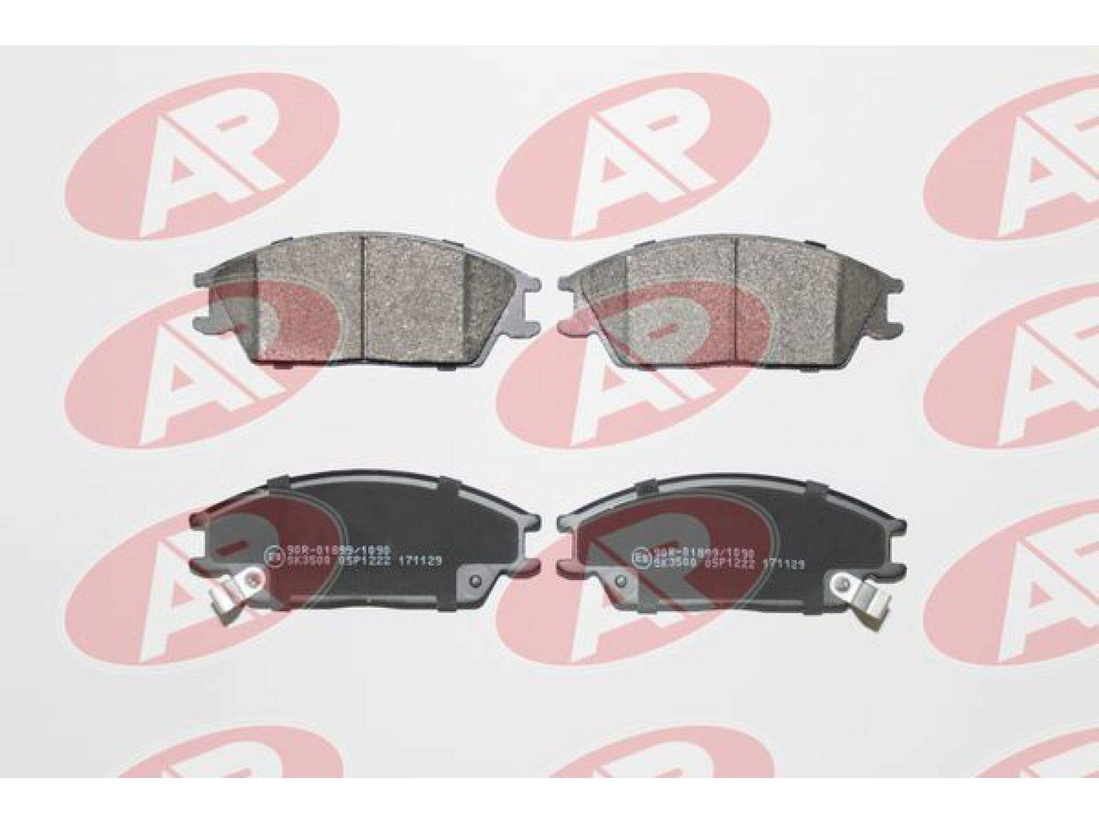 LPR 05P1222 LPR 05P1222 Bremsbeläge von LPR Brakes