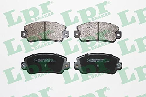 LPR 05P128 Bremsbelagsatz, Scheibenbremse von LPR Brakes