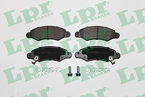 LPR 05P1280 Bremsbelagsatz, Scheibenbremse von LPR Brakes