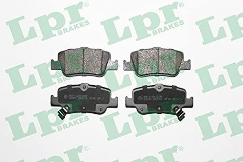 LPR 05P1315 Bremsbelagsatz, Scheibenbremse von LPR Brakes