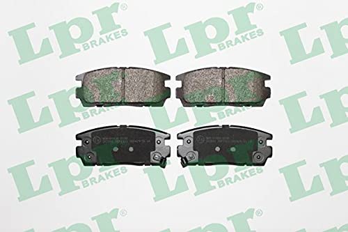 LPR 05P1323 Bremsbelagsatz, Scheibenbremse von LPR Brakes